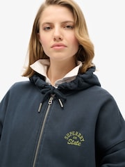 modra - prevelik kapucar Superdry Athletic Essential - Slika 6 iz 9