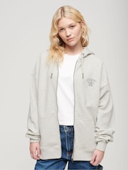 siva - prevelik kapucar Superdry Athletic Essential - Slika 1 iz 6