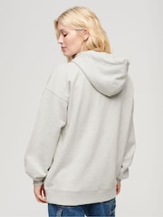 siva - prevelik kapucar Superdry Athletic Essential - Slika 3 iz 6