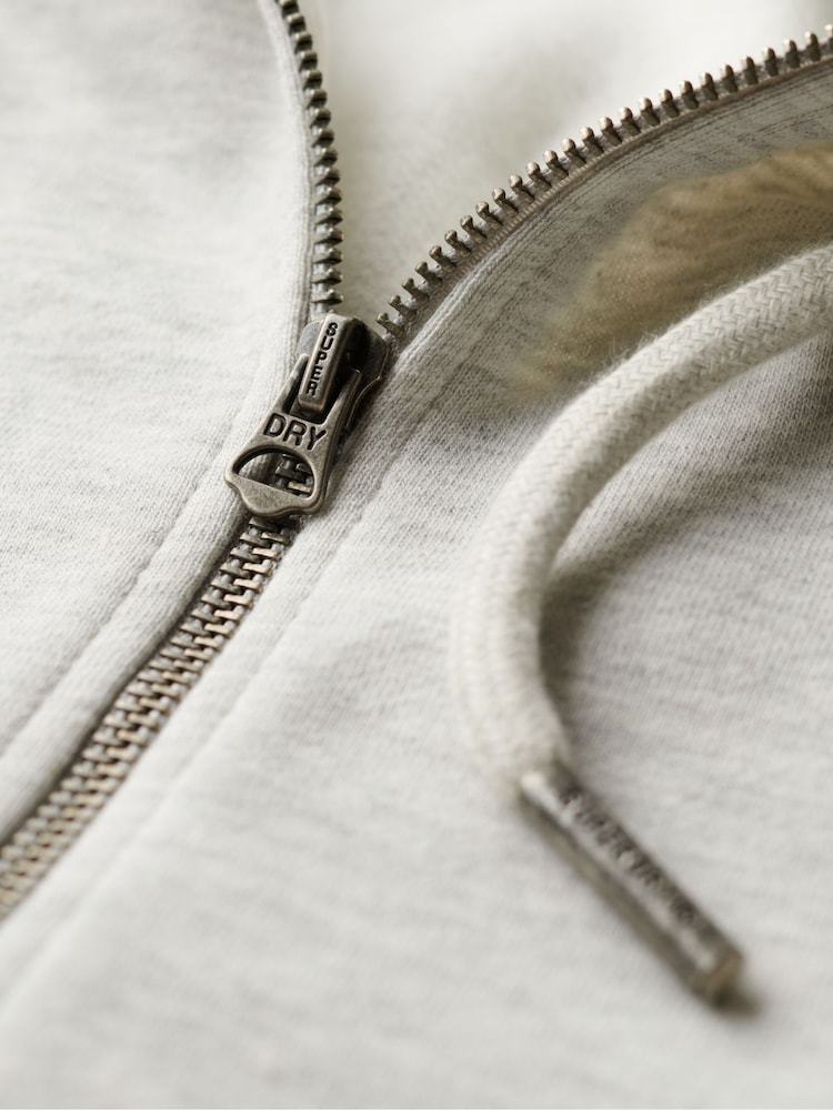 siva - prevelik kapucar Superdry Athletic Essential - Slika 6 iz 6