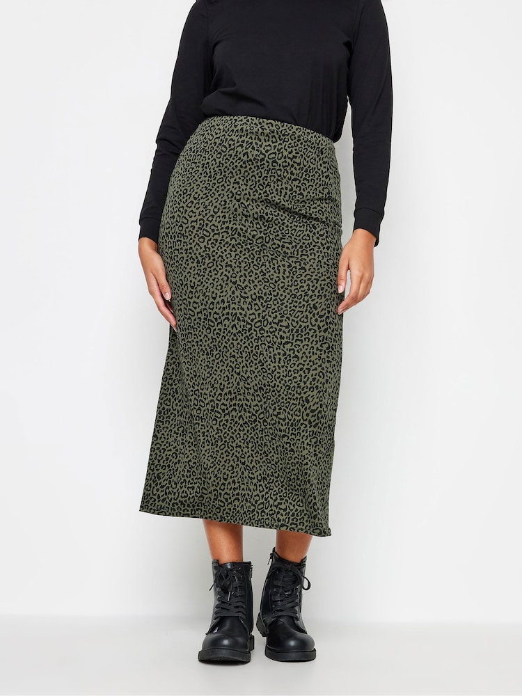 M&Co Green Maxi Tube Skirt - Image 1 of 3 M&Co Green Maxi Tube Skirt - Image 1 of 3