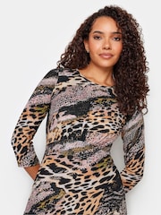 M&Co Brown Midaxi Dress - Image 4 of 4