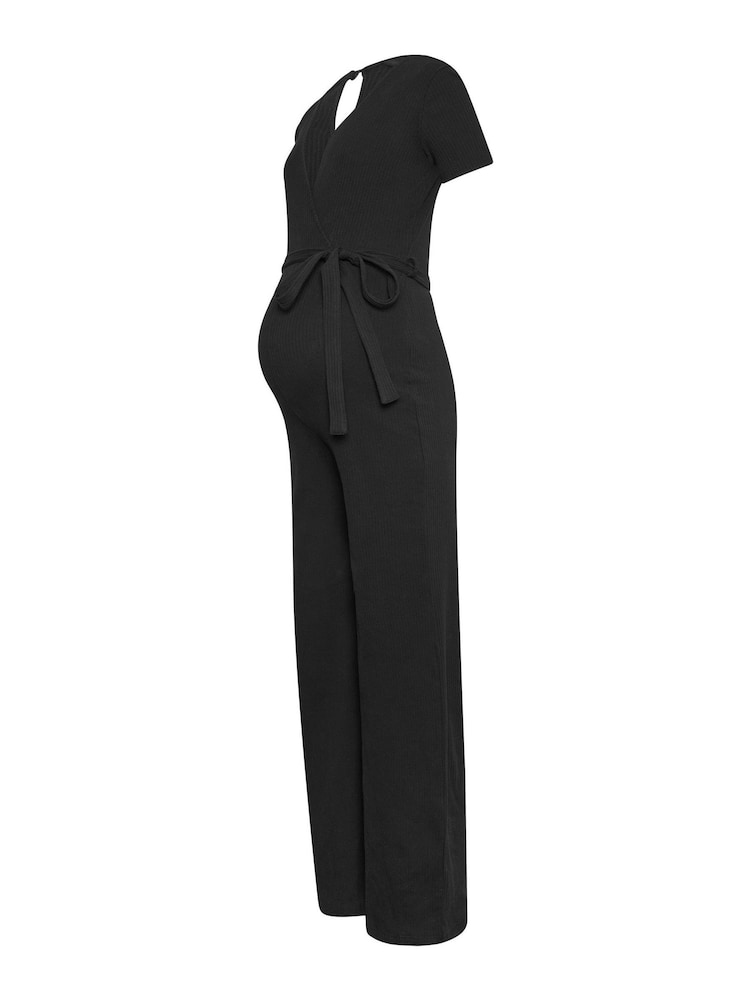 črna - Long Tall Sally rebrast kombinezon za nosečnice - Slika 5 iz 5 črna - Long Tall Sally rebrast kombinezon za nosečnice - Slika 5 iz 5