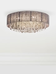Grey Palazzo Large 5 Light Flush Ceiling Light - Image 3 of 4