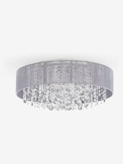 Grey Palazzo Large 5 Light Flush Ceiling Light - Image 4 of 4