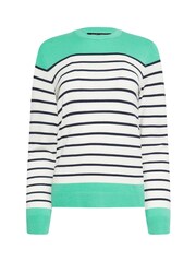 M&Co Green Striped Jumper - Image 6 of 6