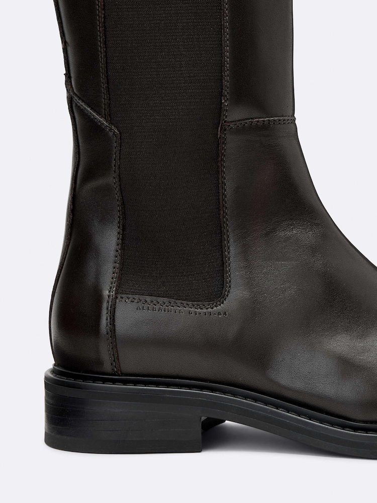 AllSaints Brown Bales Boots - Image 4 of 4 AllSaints Brown Bales Boots - Image 4 of 4