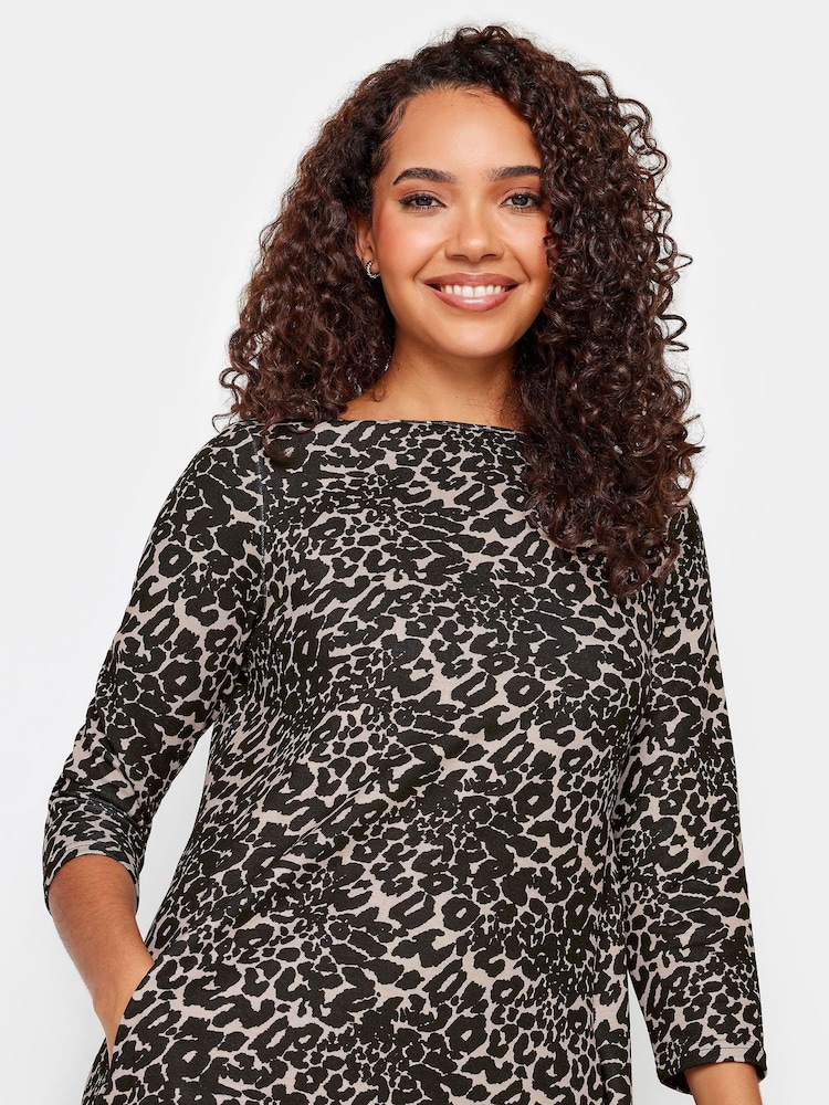 Negro - Vestido Swing con bolsillo de M&Co - Imagen 4 de 4 Negro - Vestido Swing con bolsillo de M&Co - Imagen 4 de 4