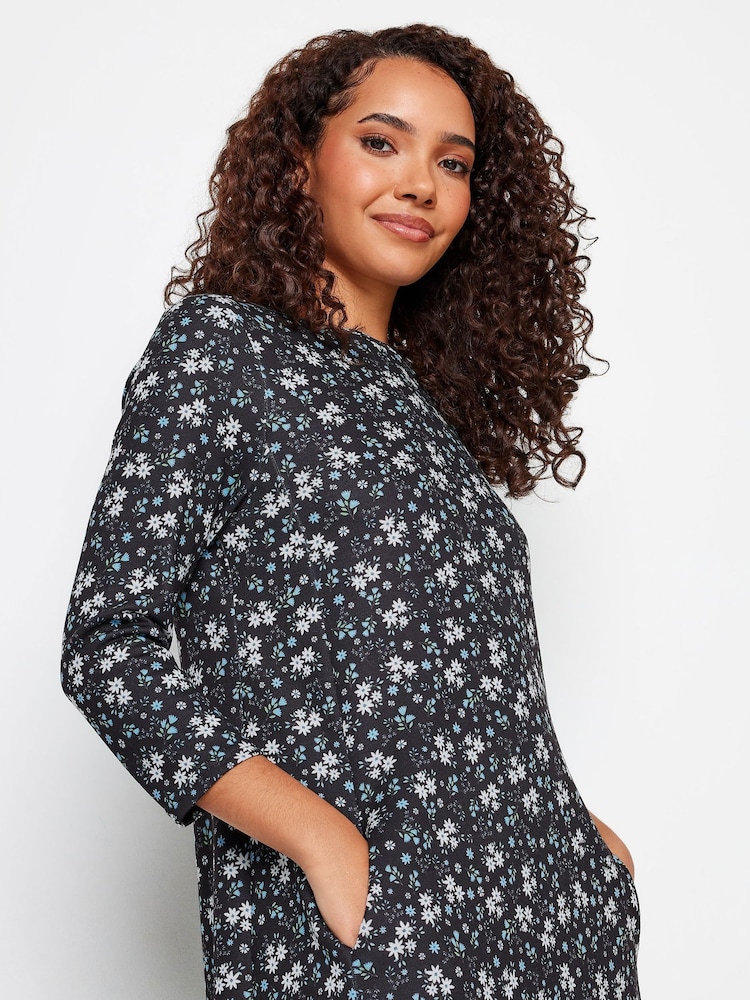 M&Co Black/White Pocket Swing Dress - Image 4 of 4