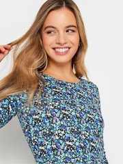 M&Co Blue Petite Pocket Maxi Dress - Image 4 of 5