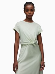 AllSaints Green Anna T-Shirt - Image 1 of 6