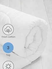 3 Tog Breathable Cotton Duvet - Image 2 of 2