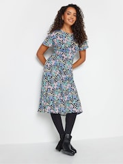 M&Co Multi Gathered Waist Midi Dress - Image 1 of 4