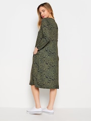 M&Co Green Petite Pocket Swing Dress - Image 3 of 5