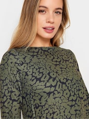 M&Co Green Petite Pocket Swing Dress - Image 4 of 5