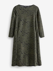 M&Co Green Petite Pocket Swing Dress - Image 5 of 5