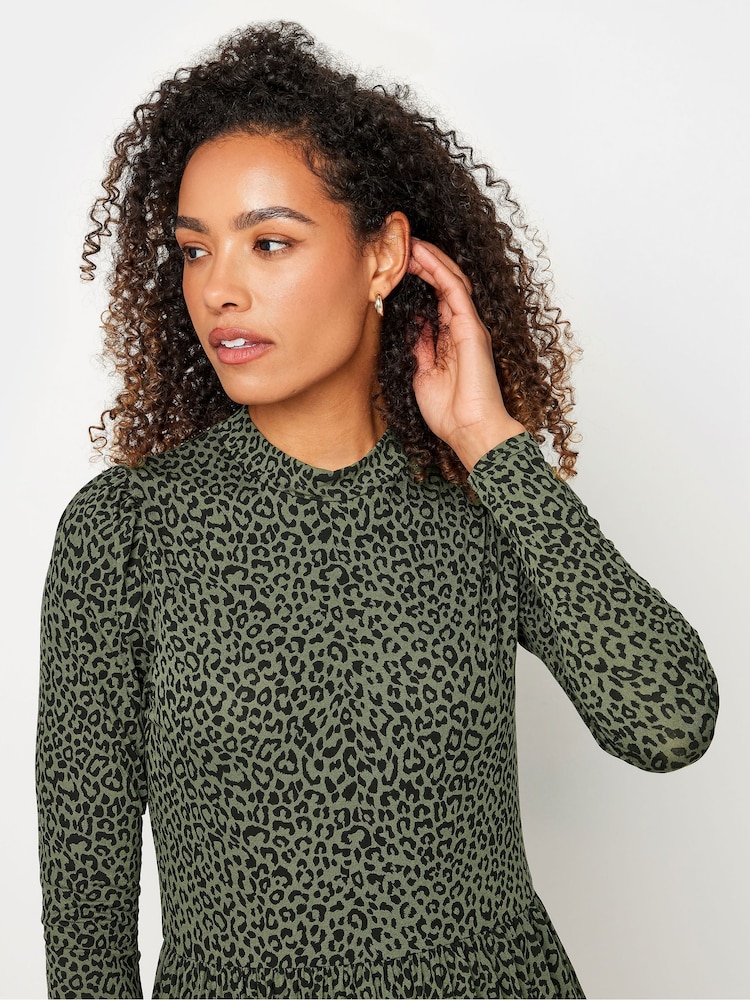 M&Co Green Short Smock Dress - Image 4 of 4