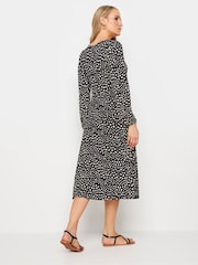 Gepunktet, Schwarz - Long Tall Sally Long Sleeve Tea Dress - Bild 10 von 12