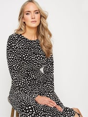 Gepunktet, Schwarz - Long Tall Sally Long Sleeve Tea Dress - Bild 9 von 12