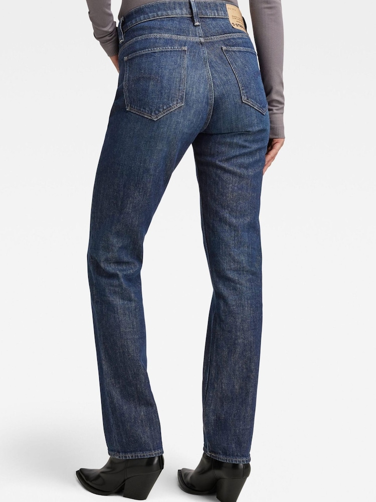 G Star Blue Strace Straight Jeans - Image 2 of 6