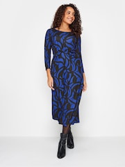 M&Co Black Twist Front Midaxi Dress - Image 2 of 5