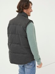 FatFace Grey Paignton Gilet - Image 3 of 7