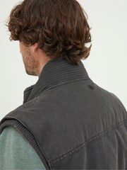 FatFace Grey Paignton Gilet - Image 5 of 7