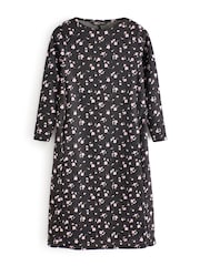 M&Co Black Petite Pocket Swing Dress - Image 5 of 5