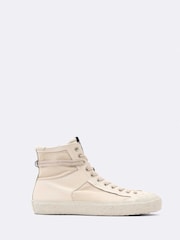 AllSaints White Numont High Top - Image 1 of 4