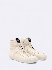 AllSaints White Numont High Top - Image 2 of 4