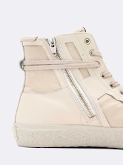 AllSaints White Numont High Top - Image 4 of 4