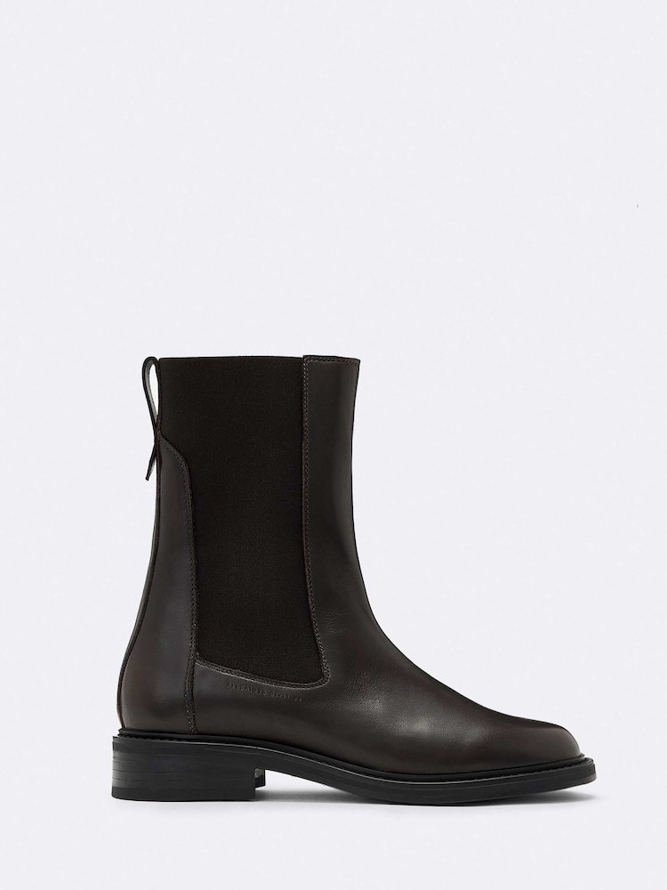 AllSaints Brown Beryl Boots - Image 1 of 4 AllSaints Brown Beryl Boots - Image 1 of 4