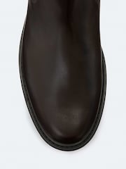 AllSaints Brown Beryl Boots - Image 3 of 4