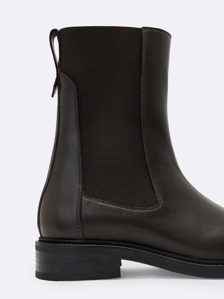 AllSaints Brown Beryl Boots - Image 4 of 4 AllSaints Brown Beryl Boots - Image 4 of 4