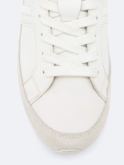 AllSaints White Liam Lace Up Trainers - Image 3 of 4
