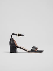 LK Bennett Nanette Leather Sandals - Image 1 of 4