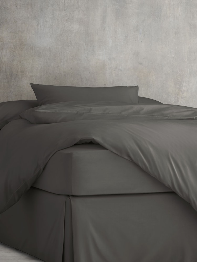 Grey Charcoal Cotton Rich Valance - Image 1 of 2