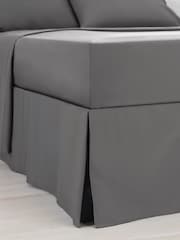 Grey Charcoal Cotton Rich Valance - Image 2 of 2
