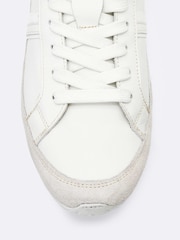AllSaints White Liam Lace Up Trainers - Image 3 of 4
