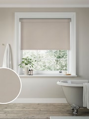 Taupe Natural Solstice Made to Measure Blackout Roller Blind - Image 1 of 6