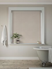 Taupe Natural Solstice Made to Measure Blackout Roller Blind - Image 2 of 6