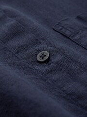 Celtic & Co. Blue Linen Button Through Dress - Image 6 of 9