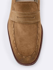 Світло-коричневий - AllSaints Jules Stitch Loafers - Image 3 of 4