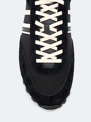AllSaints Black Robin Runner - Image 4 of 4