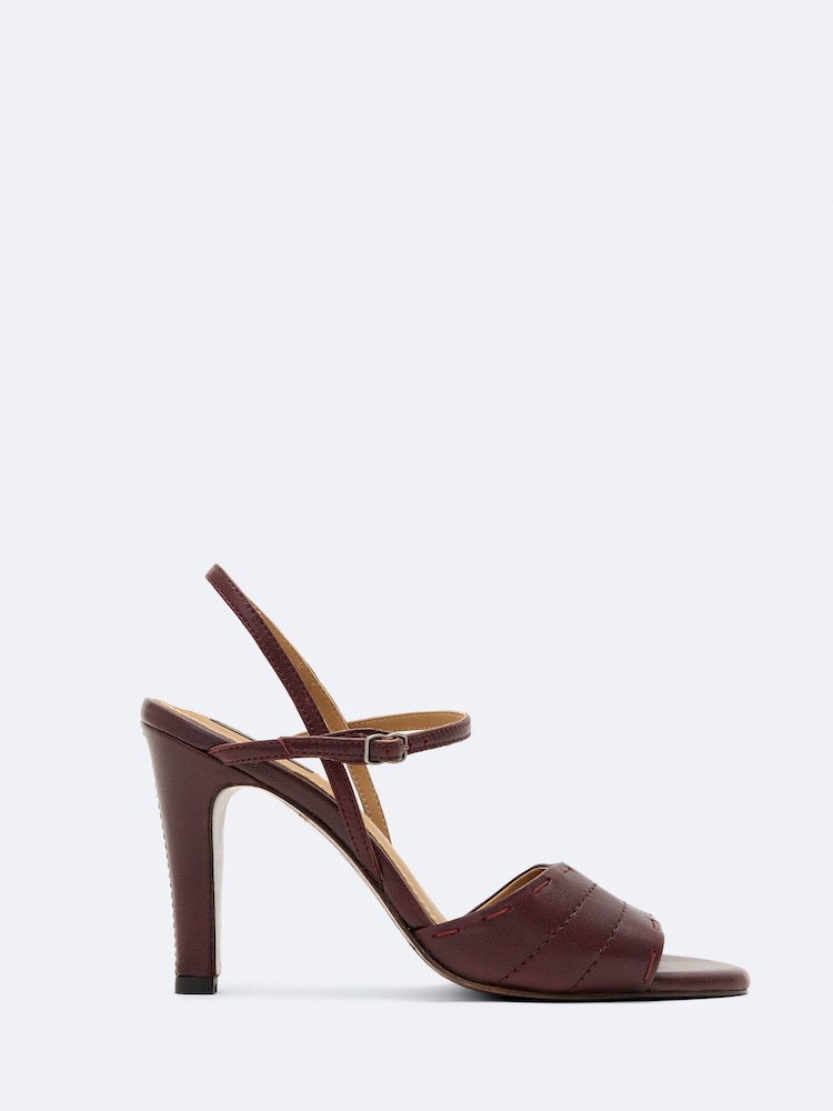 Червоний - AllSaints Lila Sandals - Image 1 of 4