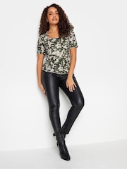 M&Co Green Square Neck Top - Image 2 of 5