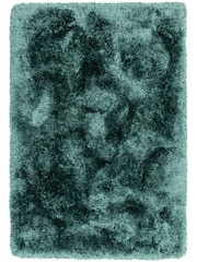 Asiatic Rugs Teal Blue Plush Rug - Image 1 of 5
