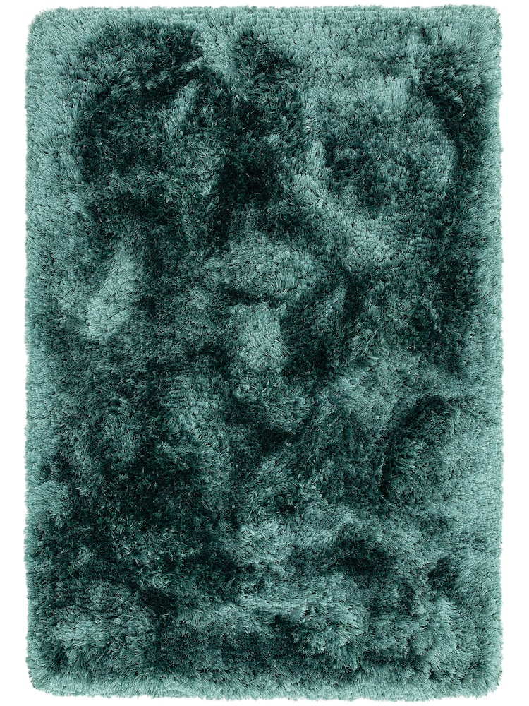Asiatic Rugs Teal Blue Plush Rug - Image 1 of 5