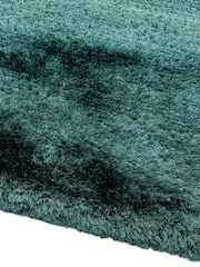 Asiatic Rugs Teal Blue Plush Rug - Image 2 of 5