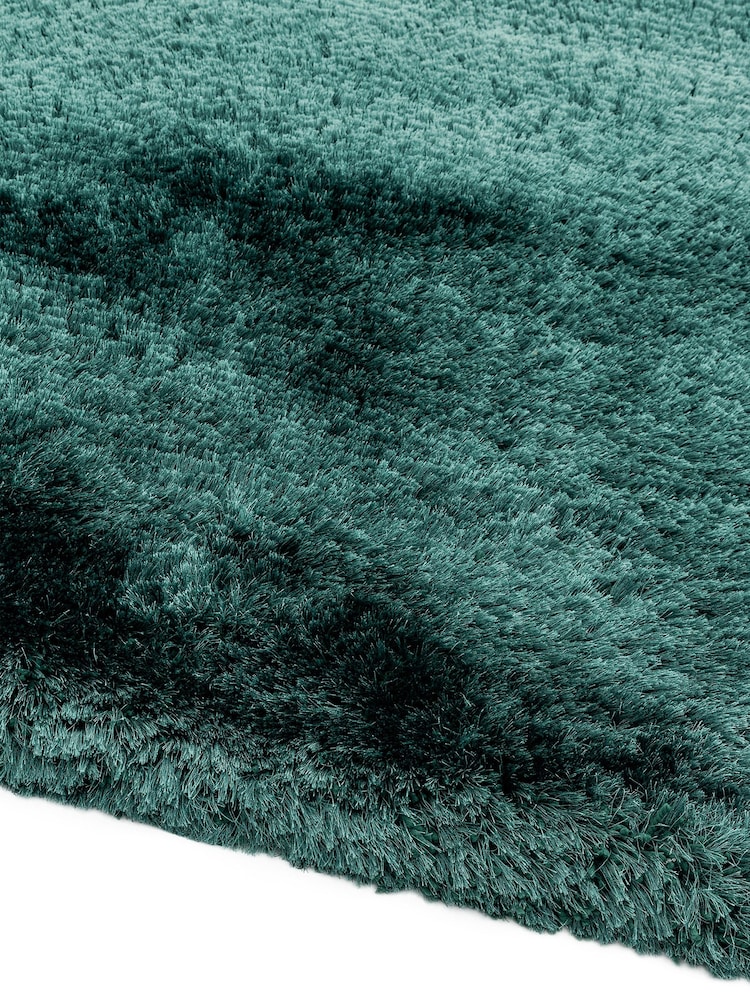 Asiatic Rugs Teal Blue Plush Rug - Image 2 of 5